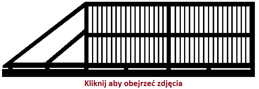 Brama przesuwna profilowa